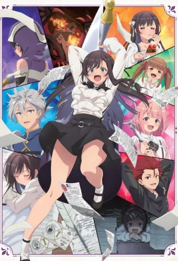 Plakat к сериалу "Guild no Uketsukejou desu ga, Zangyou wa Iya nanode Boss wo Solo Toubatsu Shiyou to Omoimasu" #1483665