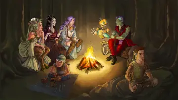 Zasłona к сериалу "Critical Role" #1219818