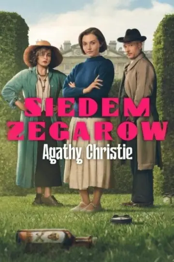 Siedem Zegarów Agathy Christie plakat
