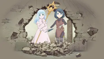 Zasłona к сериалу "Dungeon no Naka no Hito" #1491073