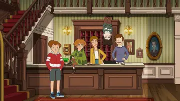 Zasłona к сериалу "Nawiedzony biznes" #1385840