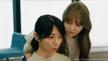 Zasłona к сериалу "彩香ちゃんは弘子先輩に恋してる" #1493639