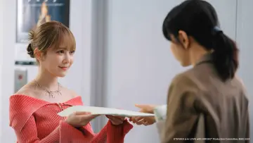 Zasłona к сериалу "彩香ちゃんは弘子先輩に恋してる" #1493641