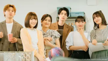 Zasłona к сериалу "彩香ちゃんは弘子先輩に恋してる" #1493645