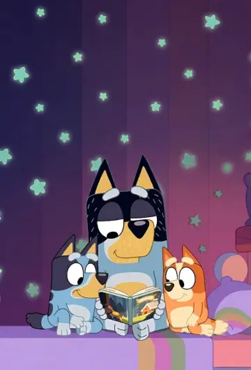 Plakat do serialu "Bluey Book Reads" #1600731