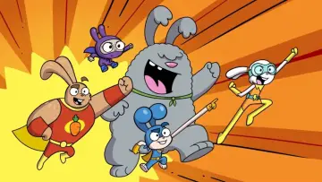 Zasłona do serialu "Super Chruper Króliki" #1506155