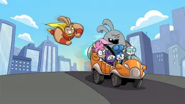 Zasłona do serialu "Super Chruper Króliki" #1601988