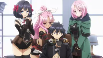 Zasłona к сериалу "Nageki no Bourei wa Intai shitai" #1412673