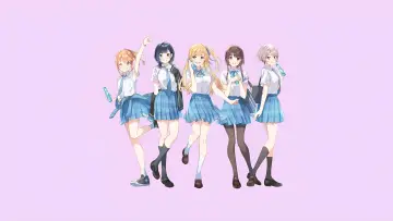 Zasłona к сериалу "千歳くんはラムネ瓶のなか" #1481161