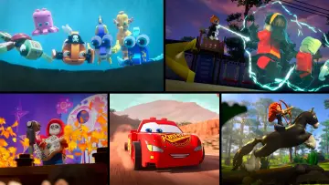 Zasłona к сериалу "LEGO Pixar: BrickToons" #1487785