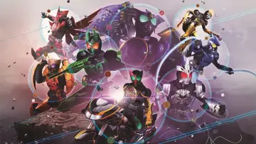 Kamen Rider OOO plakat