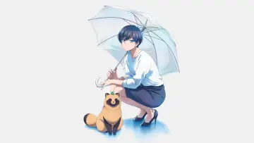 Zasłona к сериалу "Ame to Kimi to" #1432782