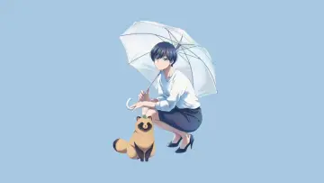 Zasłona к сериалу "Ame to Kimi to" #1432783