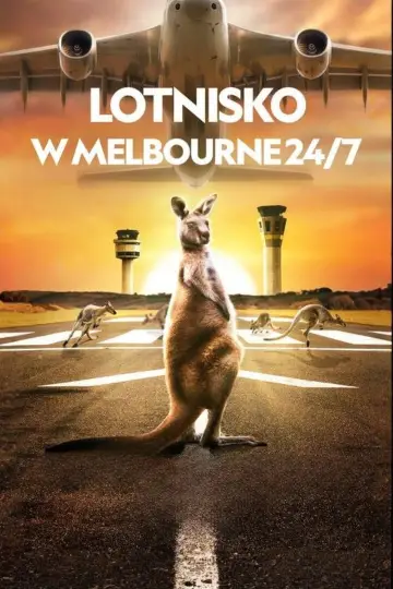 Lotnisko w Melbourne 24/7 plakat