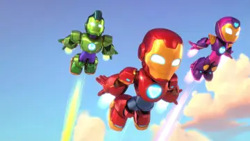 Zasłona к сериалу "Iron Man i super ekipa" #1422937