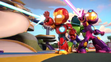 Zasłona к сериалу "Iron Man i super ekipa" #1422940