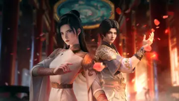 Zasłona do serialu "傲世丹神" #1502947