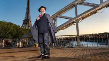 Zasłona do serialu "Serge à Paris" #1602499