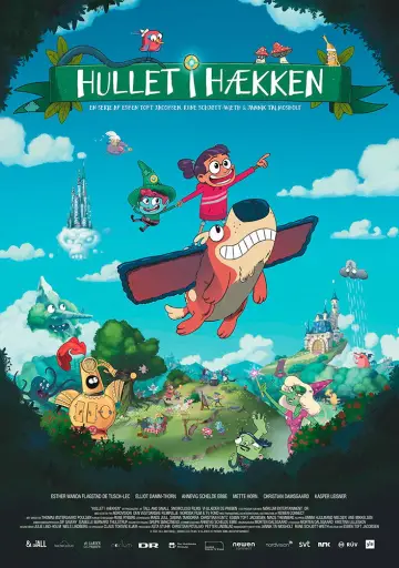 Hullet i hækken plakat