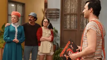 Zasłona к сериалу "Chespirito: Chcąc nie chcąc" #1458759
