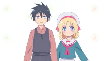 Zasłona к сериалу "Game Center Shoujo to Ibunka Kouryuu" #1497638