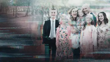 Zasłona к сериалу "Demon w rodzinie: Sprawa Ruby Franke" #1508073
