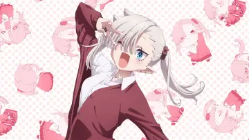 Zasłona к сериалу "ちゃんと吸えない吸血鬼ちゃん" #1493532