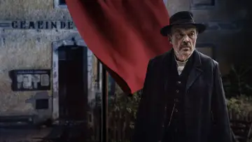 Sturm kommt auf plakat