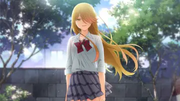 Zasłona к сериалу "Watari-kun no xx ga Houkai Sunzen" #1426725