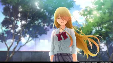 Zasłona к сериалу "Watari-kun no xx ga Houkai Sunzen" #1426728