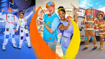 Zasłona do serialu "Blippi poznaje zawody" #1505850