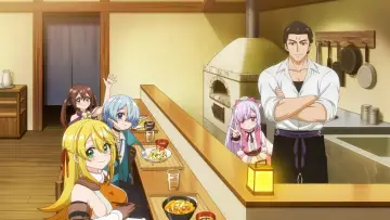 Zasłona к сериалу "Tsuihousha Shokudou e Youkoso!" #1439160