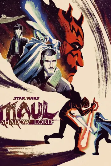 Plakat к сериалу "Gwiezdne wojny: Maul - Mistrz cienia" #1357188