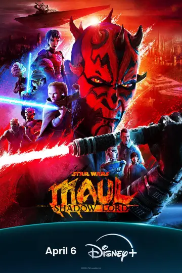 Plakat к сериалу "Gwiezdne wojny: Maul - Mistrz cienia" #1357192