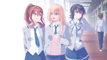 Zasłona к сериалу "クラスで２番目に可愛い女の子と友だちになった" #1337050