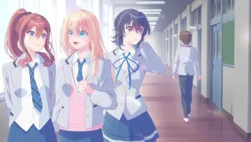 Zasłona к сериалу "クラスで２番目に可愛い女の子と友だちになった" #1337051