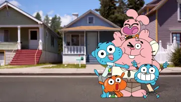 Zasłona к сериалу "Cudownie dziwny świat Gumballa" #1417247