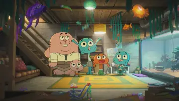 Zasłona к сериалу "Cudownie dziwny świat Gumballa" #1417254