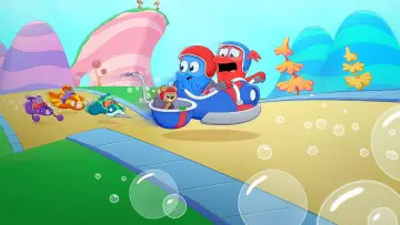Zasłona do serialu "Dr. Seuss: Czerwona ryba, niebieska ryba" #1339008