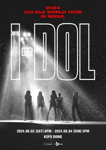 2024 (G)I-DLE WORLD TOUR [iDOL] W SEULU plakat