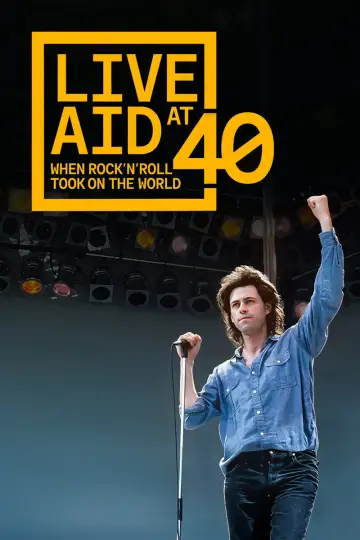 Plakat do serialu "Live Aid po 40 latach: Kiedy rock ’n’ roll podbił świat" #1605393