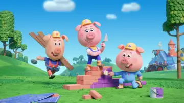 Zasłona do serialu "Piggy Builders" #1372868
