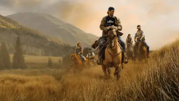 Zasłona к сериалу "Marshals: historia z Yellowstone" #1284380