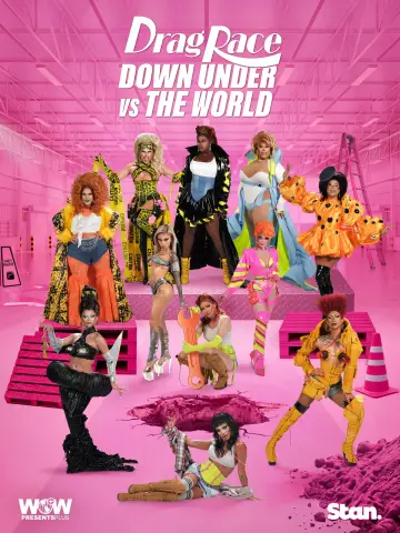 Plakat к сериалу "Drag Race Down Under vs The World" #1229444