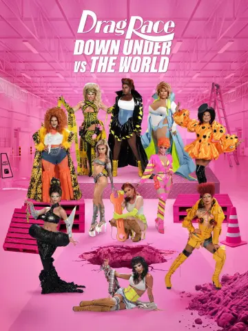Plakat к сериалу "Drag Race Down Under vs The World" #1229445