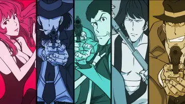 Zasłona к сериалу "Lupin III" #1299634