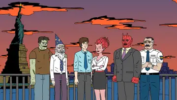 Zasłona к сериалу "Ugly Americans" #1457079