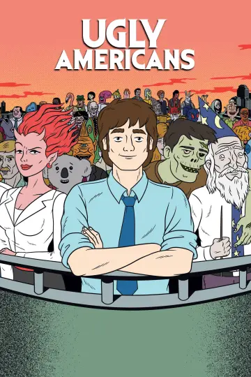 Plakat к сериалу "Ugly Americans" #1457083