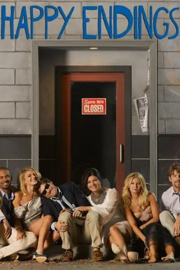 Plakat к сериалу "Happy Endings" #1368618
