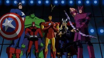 Zasłona к сериалу "Avengers: Potęga i Moc" #1339643